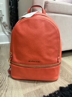 NWT 100% Authentic Michael Kors leather backpack